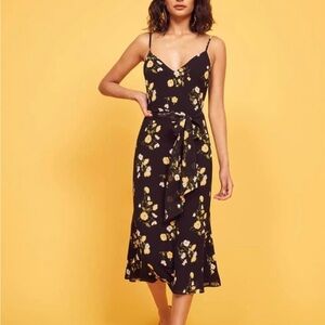 Reformation Dietrich Midi Dress